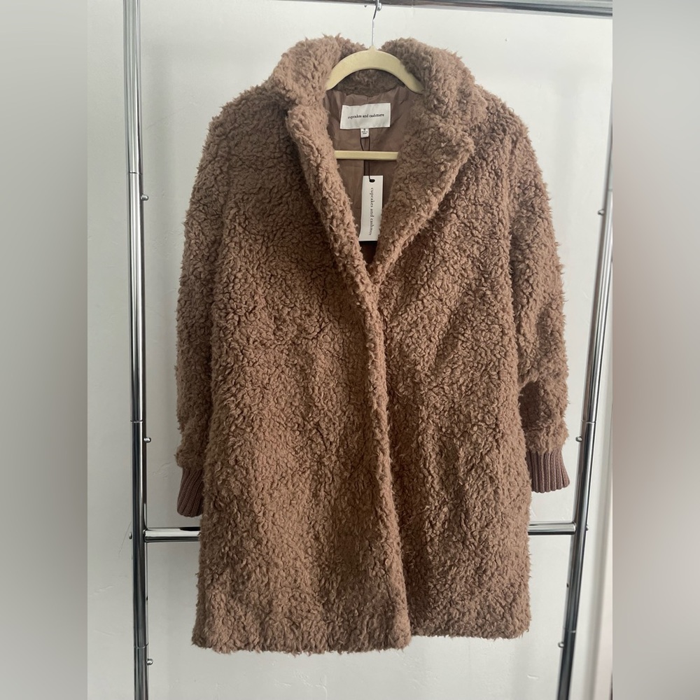 Cupcakes and Cashmere Teddy Coat